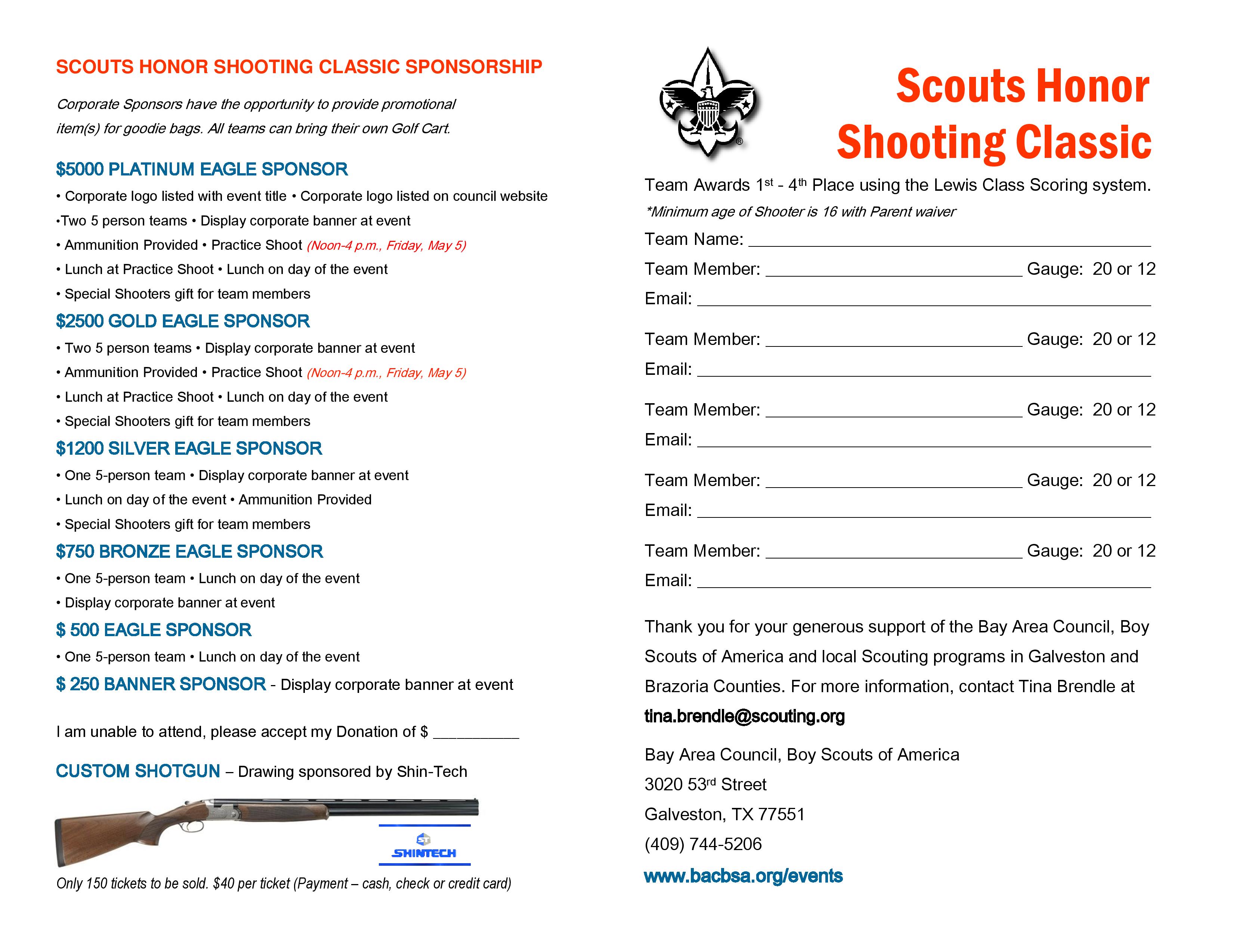 Scouts Honor Shooting Classic 2