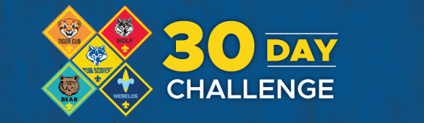 Cub Scout 30-Day Challenges